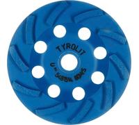Tyrolit Plateau de ponçage diamanté Sts-t 125x20x22.23 Mm Bleu Bleu One Size