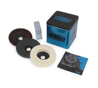 TYROLIT Set de polissage PREMIUM 5 pièces Ø 125 mm pour meuleuses d'angle - 52433