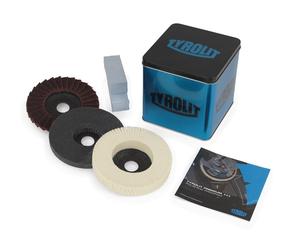 TYROLIT Set de polissage PREMIUM 5 pièces Ø 125 mm pour meuleuses d'angle - 52433