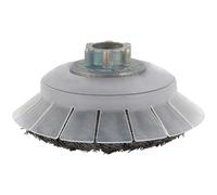 TYROLIT SHIELD Brosses coniques DxLxGE 100x20xM14-2 Pour acier inoxydable, Forme : 28KDW - (brosse conique), Art. 34023822 x1 morceau