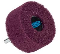 TYROLIT Tiges non tissées DxT 60x30 Pour l'acier, l'acier inoxydable et les métaux non ferreux, A MEDIUM, Forme : 52LA, Art. 908784 x10 morceau