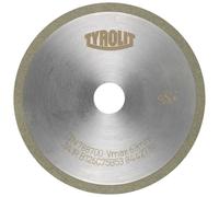 TYROLIT Tronçonnage d'outils rotatifs DxTxH 200x1,2x20 Pour carbure de tungstène, forme : 1A1R (disque à tronçonner avec roue de coupe continue), art. 858531 x1 morceau