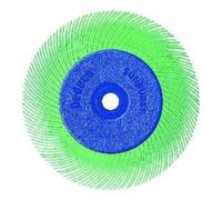 TYROLIT TYROLIT Brosse radiale, diamètre 150 x 12,7 x 25,4 mm P 120 gris, type TC Quantité:1