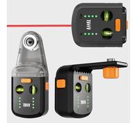 Tyrry Niveau Laser 4-en-1 Rechargeable, Dépoussiéreur de Perceuse, Ventouse Électrique et Support Mural pour Suspendre des Tableaux et les Rénovations à Domicile