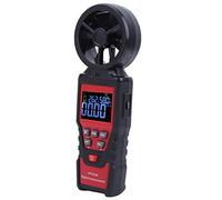 TYTOGE Anémomètre Numérique Portable HT625B, Jauge de Vitesse de Débit D'air, Testeur de Température et d'humidité avec Rétroéclairage, Taille Mini pour la Production D'énergie