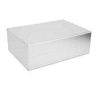 TYTOGE Boîte de Projet en Aluminium, Boîtier 80x160x220mm | Finition argent mat, bonne dissipation thermique, structure compacte