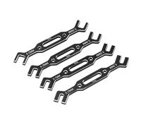 TYTOGE e Réglage de Biellette de Direction, clé à Rotule RC, Opération Facile, Légère et Durable, 4 Pièces pour la Maison (Noire)