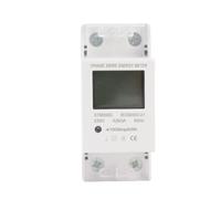 TYTOGE Compteur électrique sur Rail Din, Affichage Précis 5(80) A | Écran LCD, cache-bornes intégré, conception compacte, compatibilité monophasée