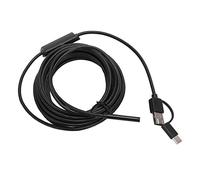 TYTOGE Endoscope 5,5 Mm, Caméra Endoscope USB 3 en 1 avec étanchéité IP67, Interfaces Micro USB Type C pour L'inspection, L'automobile, Les Tuyaux (ou)