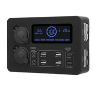 TYTOGE Mini Boîtier de Distribution D'énergie 12 V, Port USB C LCD 100 W