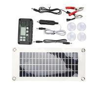 TYTOGE Panneau Solaire RV 30 W avec Contrôleur de Charge Haute efficacité | Durable, excellente absorption de la lumière, pour batteries 12 V/24 V, idéal pour les camping-cars, bateaux, cabines.