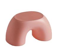 TYTOGE Tabouret pour Enfants, Repose-Pieds pour Enfants Couleur Vive Multifonctionnel Pratique en Douceur pour Le Salon pour la Maternelle (Rose)