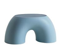 TYTOGE Tabouret pour Enfants, Repose-Pieds pour Enfants Couleur Vive Multifonctionnel Pratique en Douceur pour Le Salon pour la Maternelle (Bleue)