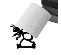 TYUKXJH 2 pièce Distributeur de Serviettes en Forme de AntMignon 10x2x10/15cm Porte-Rouleau De Papier Toilette Noir AntDistributeur De Serviettes en Forme De Fourmis pour Voyage Maison Maison