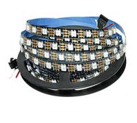 Tyun 5V WS2812B Bande LED, 5 mètres RGB Pixel Strip Flexible 300 LED IP30 lumineuse Rubans Pleine couleur Individuellement adressable Barre lumineuse intelligente pour publicité Décoration Projets DIY