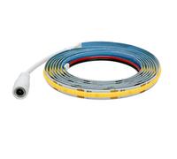 Tyun Bande LED COB 12V, 2 mètres Blanc Chaud 3000K 320 LED/m Lumière néon Rubans Flexible Barre Lumineuse avec Connecteur CC pour fête, comptoir, étagère, décoration intérieure