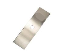 TYVSBCXDFR Lame De Tondeuse À Gazon, Compatible avec Xcan Grass Cutter | Pièces de rechange de lame de débroussailleuse en acier 2T(White With Teeth)