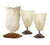 TYXHXTF 3PCS Voile Hivernage Plante Exterieur, Housse D'hivernage pour Plantes, Protection Plante Hiver, Housse Hivernage Plante, Réutilisable(60x80cm & 80x120cm)