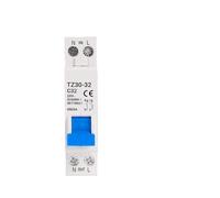 TZ30-32 DPN 1P+N Circuit Breaker MCB 6A 10A 16A 20A 25A 32A Din Rail Mounting Miniature Household Air Switch AUOQKQUT(6A)