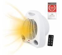 TZS First Austria Radiateur Soufflant | 2 Niveaux de Chauffage | Fonction Ventilateur | Thermostat | Protection Contre la Surchauffe