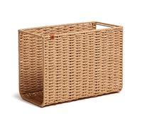 U Brands Panier de rangement tissé à suspendre, fournitures d'organisation de bureau, 1 pièce