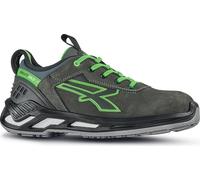 U-Power - Baskets de sécurité basses avec renfort anti-shock NAOS - Usage général - ESD S3 CI SRC 37 Gris / Vert