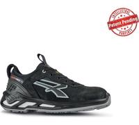 U-Power - Baskets de sécurité basses avec renfort anti-shock RUSH - Usage général - ESD S3 CI SRC 39 Noir / Bleu