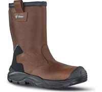 U-Power - Bottes de sécurité ALASKA UK - Environnements humides et froids - S3 CI SRC 40 Marron