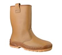 U-POWER Bottes d'hiver sans fermeture Jalartic SAS T. 42 beige cuir AP-23 S3 SRC EN ISO Quantité:1