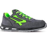 U.POWER Chaussure de sécurité Point T.44 gris/vert Cuir velours/Nylon S1PSRC EN20345 U-Power - RL20036-44