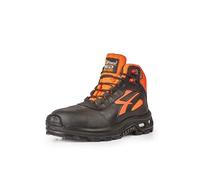 U-Power Chaussure de sécurité haute Spirit RL1E124 S3 CI WR SRC HRO Noir/Orange 44