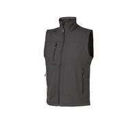 U-Power CLIMB, Veste unisexe, Gilet en coton léger, Sans manches, Fermeture éclair complète, Multi-poches, Col montant, Tenue décontractée élégante, Manteau facile à porter (Grey Meteorite M)