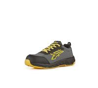 U-POWER DON'T WORRY... BE HAPPY! Chaussures de sécurité pour Homme, Noir/Jaune, 43 EU