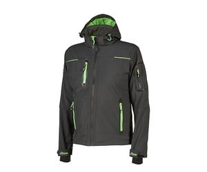 U-POWER | Giacca da Lavoro Uomo con Zip SPACE, in Softsheel, Idrorepellente, Traspirante e Antivento, 96% poliestere 4% spandex