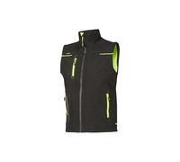 Gilet Softshell UNIVERSE Noir Carbone FU188BC - U-Power
