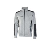 U-Power Gilet de travail Sweat SNUG - Grey Silver