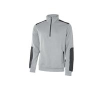 U-Power Gilet Travail Sweat CUSHY Grey Silver