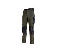 U-Power Pantalon de Travail ATOM - Vert Foncé