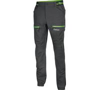 U-POWER Pantalon de travail Harmony gris asphalte / vert L
