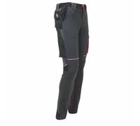 U-Power Pantalon de travail World Lady pour femmes Gris Taille L