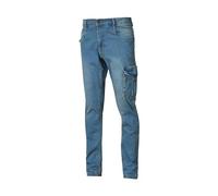 U-Power Jeans Jam, couleur : bleu clair, taille : L
