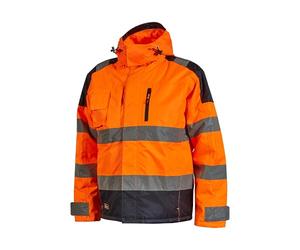 U-Power - Parka imperméable orange haute visibilité DEFENDER