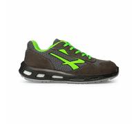 U-Power Chaussure de sécurité Point RL20036 – S1P SRC ESD, cuir suède/nylon gris-vert Taille 46