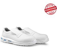 U-Power Red Lion® Blanco, sans métal, White sans lacets, chaussures de sécurité basses, insert Infinergy, confortables & légères, hydrofuges, antidérapantes - White 47