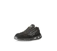 U-Power Red Lion Carbon, Chaussures de sécurité unisexes, légères, flexibles, anti-crevaison en cuir, avec insert Infinergy, avec embouts en aluminium (Grey 46)