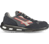 U-Power Red Lion Emotion, chaussures de sécurité unisexes, baskets en cuir légères, flexibles, increvables, avec insert Infinergy, avec embouts en aluminium (Blue_44)