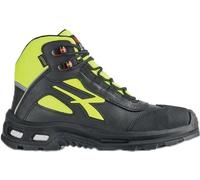 U-Power Red Over Range Domination, chaussure de sécurité haute et confortable avec dessus en PUTEK PLUS, embout très résistant à l'abrasion, doublure Gore-Tex, moussePolyuréthanesouple et semelle Infi