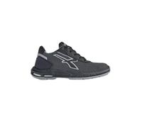 U-POWER Rep UP SCUDO PLUS, Chaussures de sécurité, Baskets unisexes légères et anti-crevaison, Semelle bast, Insert Infinergy, avec embouts en aluminium (Black 36)