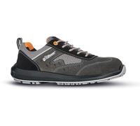 U-POWER RED LEVE STEVE, Chaussures de sécurité, Baskets unisexes légères et anti-crevaison, Semelle bast, Insert Infinergy, avec embouts en aluminium (40 )
