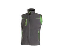U-POWER Softshell Gilet Imperméable Respirant Coupe-Vent UNIVERS XXL Gris
